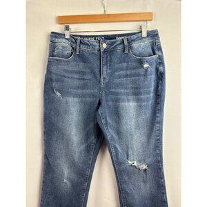 Laurie Felt Forever Denim Relaxed Straight Leg Jeans Womens Petite 10P